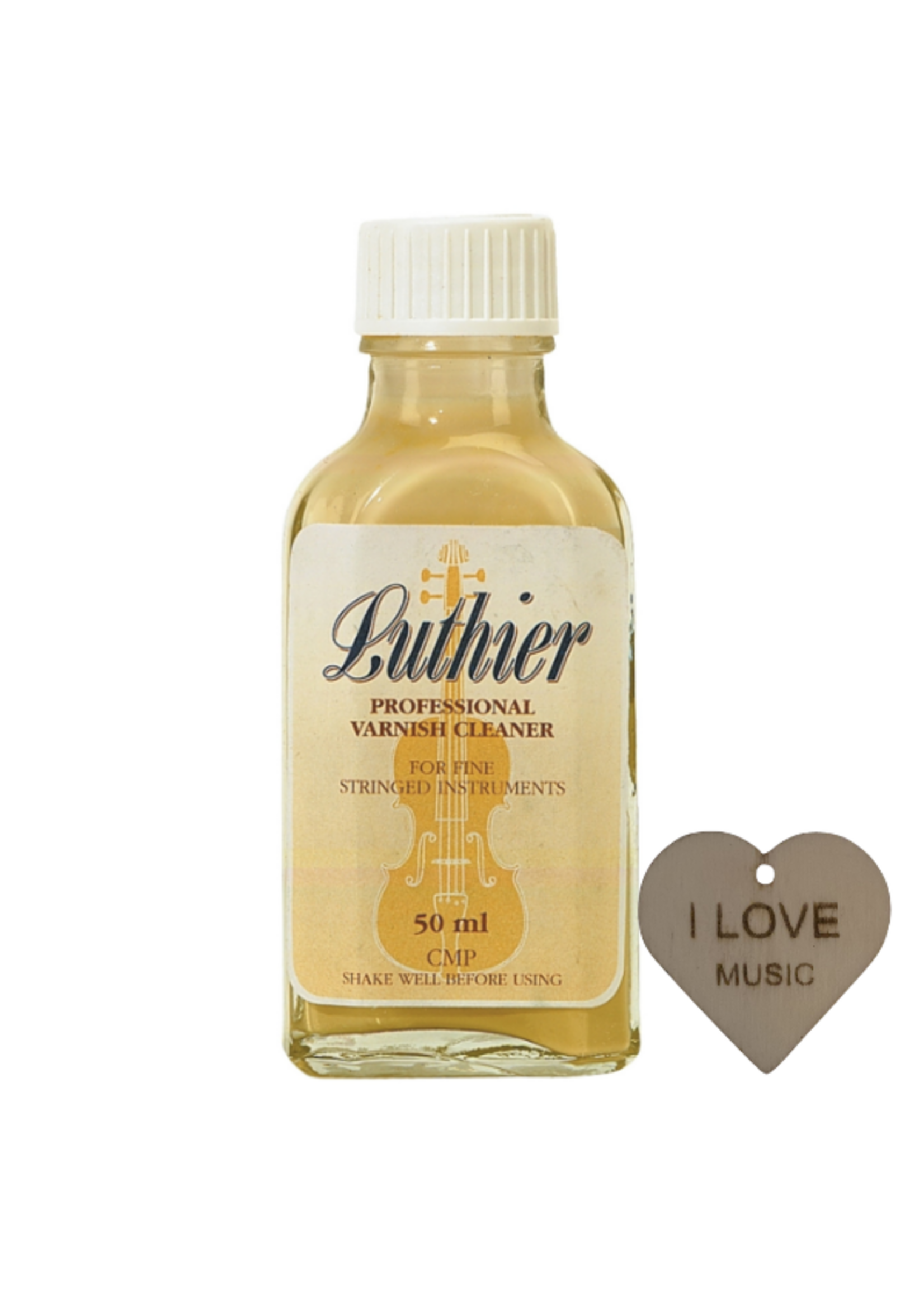 Luthier Luthier polish & reiniger voor snaarinstrumenten + Specter sleutelhanger