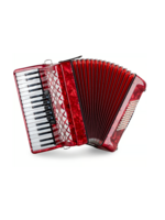 Classic Cantible Classic Cantabile Secondo V Accordeon – 72 Bas – 34 Toetsen – Rood Parelmoer – incl. Tas & Draagriemen