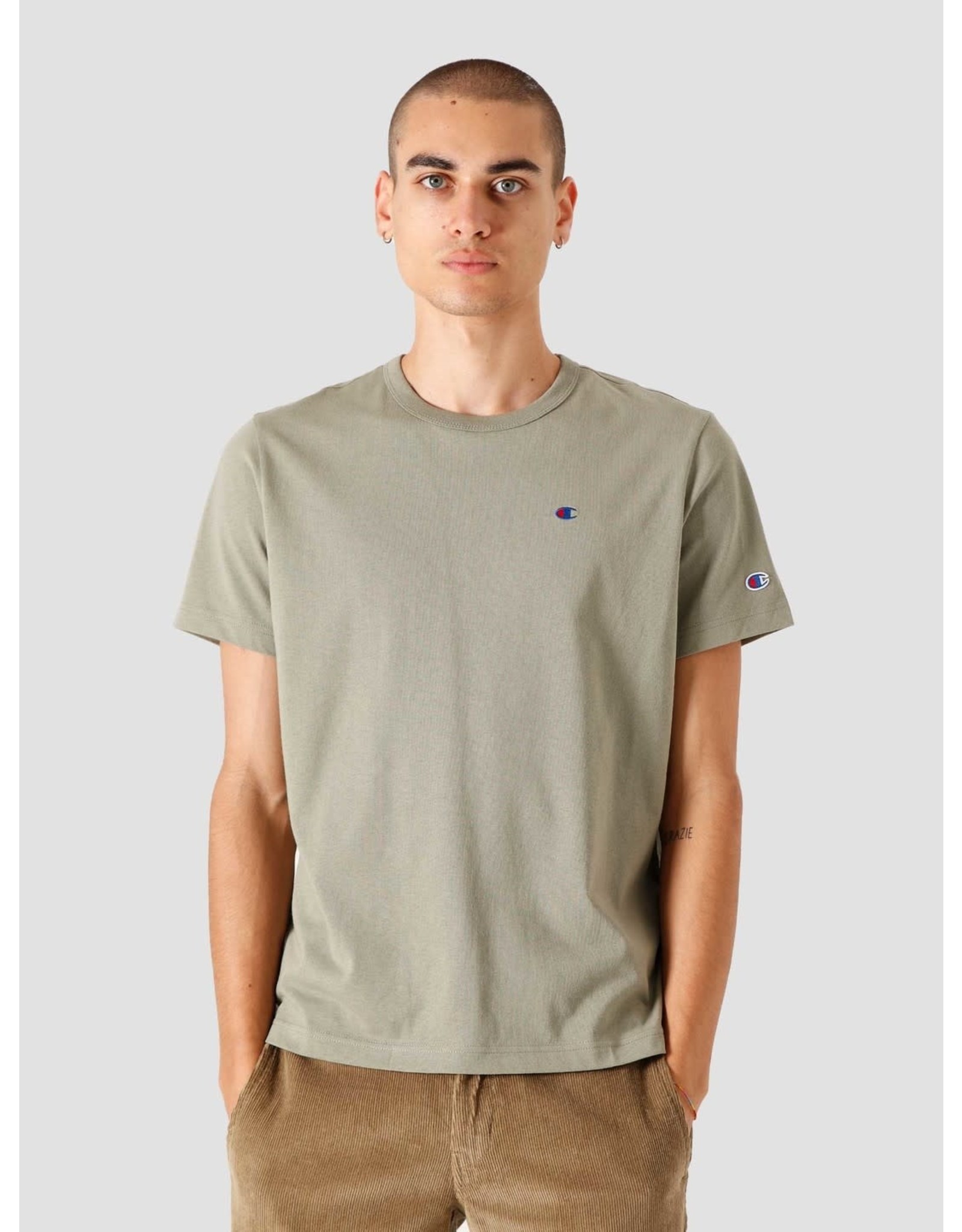 olive champion crewneck