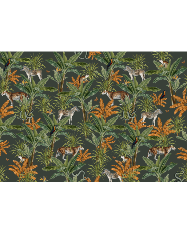 Mighty Jungle Wallpaper Mural Creative Lab Amsterdam