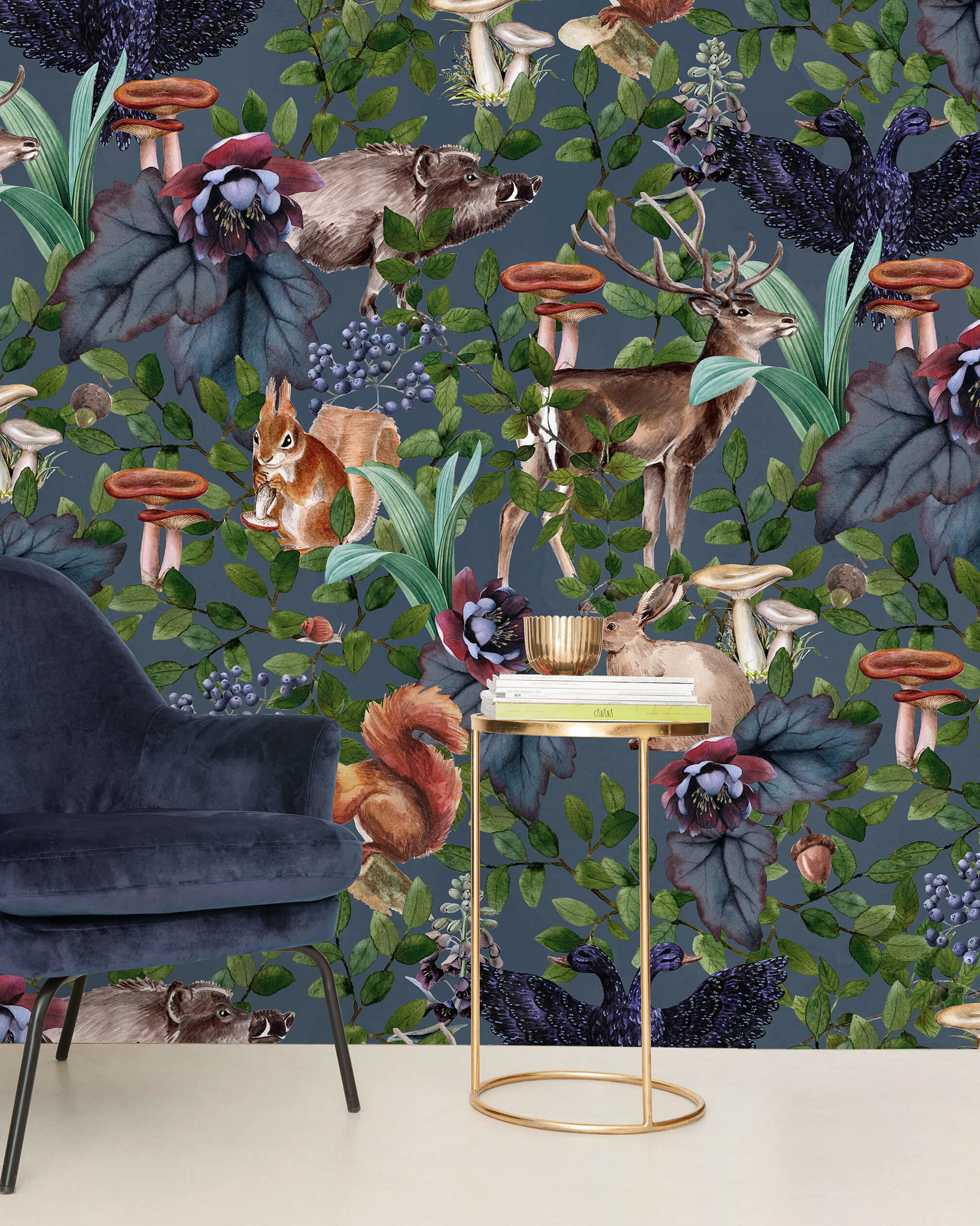 Oh Deer Wallpaper Mural Creative Lab Amsterdam