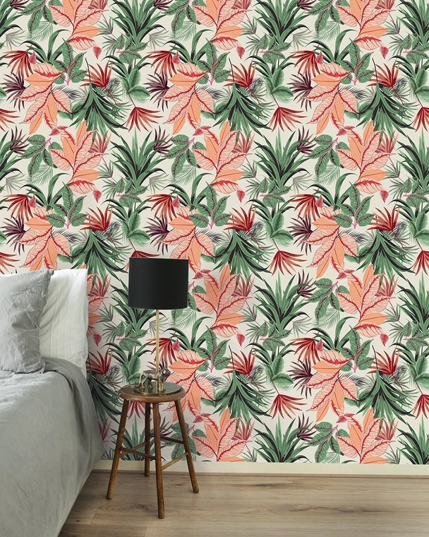 Pink Jungle Wallpaper Creative Lab Amsterdam