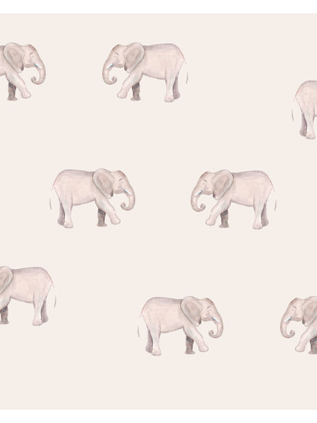 Creative Lab Amsterdam Safari Elephants Badkamer Behang