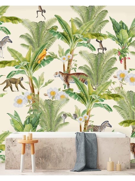 Chantal Bles - Flower Garden Wallpaper