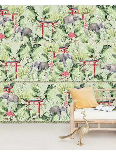 Creative Lab Amsterdam Ritual Elephant Wallpaper Mural