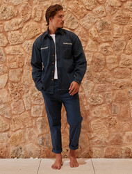 Hang Eleven Utility Jacket - Navy Hang Eleven Utility Jacket - Navy