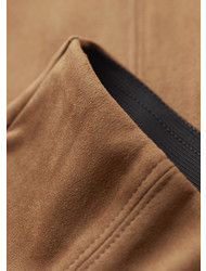 Suedine Pants - Brown Suedine Pants - Brown