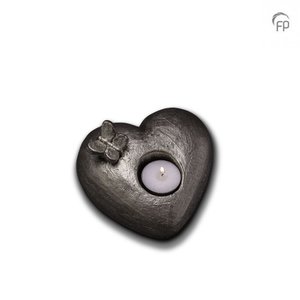 Geert Kunen UGKS 001 AT Ceramic urn silver colour