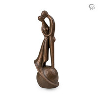 UGK 504 Ceramic urn bronze - I loved and lost you