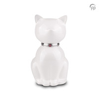 FPU 207 Metal pet urn Nuna white