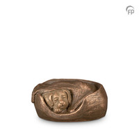 UGK 217 Ceramic pet urn bronze