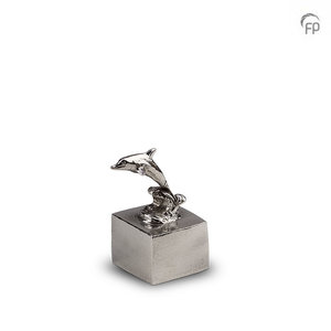 Tin Foundry De Geest GGP 041 Ash sculpture silver tin - Free to ride the waves