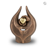UGK 030 BT Ceramic urn bronze