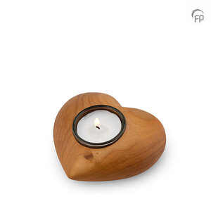 WU 021 K Wooden candle holder