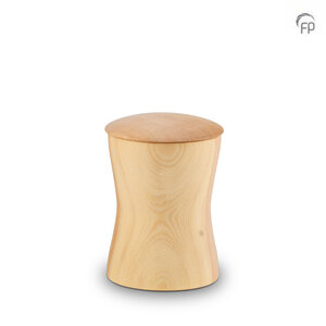 WU 011 S Wooden small urn