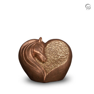 Geert Kunen UGK 251 Ceramic pet urn bronze