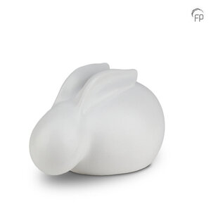 KU 202 S Ceramic pet urn rabbit