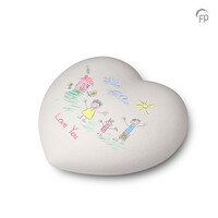 PU 001 Porcelain urn Fantasy