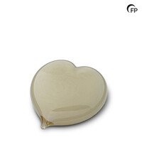 GU 119 S Crystal small urn heart