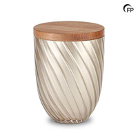 GU 501 Crystal urn Oak Serenity