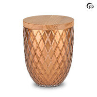 GU 515 Crystal urn Oak Harmony