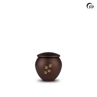 HU 903 S Metal pet urn small - Bronze Memory