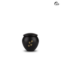 HU 901 S Metal pet urn small - Eternal Black