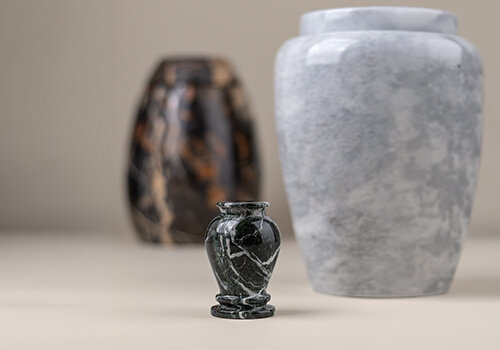 Marble urns