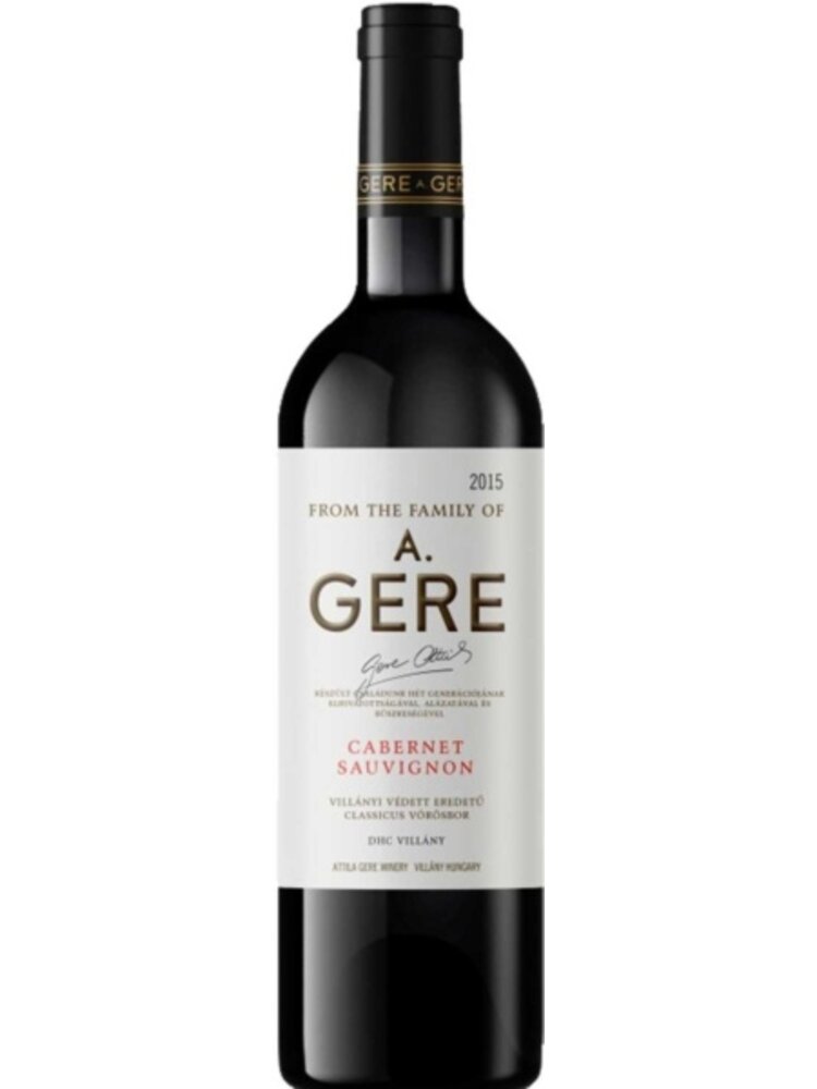 Conventioneel Gere Attila Cabernet Sauvignon Barrique