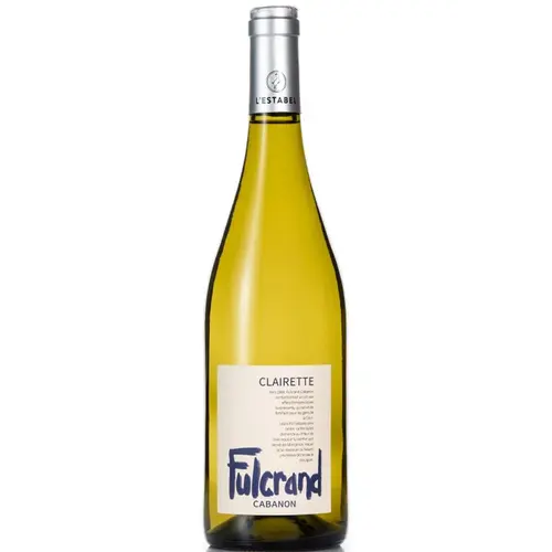 Conventioneel Fulcrand Cabanon AOP clairette du languedoc blanc