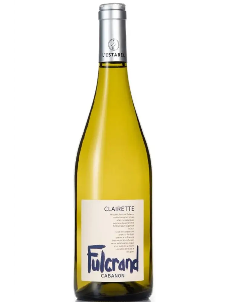 Conventioneel Fulcrand Cabanon AOP clairette du languedoc blanc