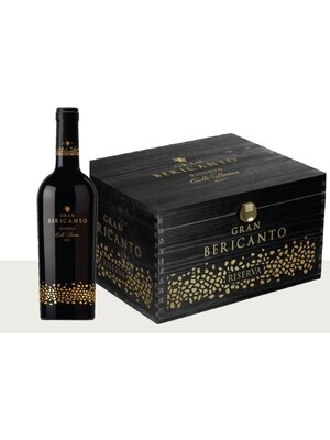 Conventioneel Gran Bericanto Riserva - Luxe Houten Kist 6 flessen