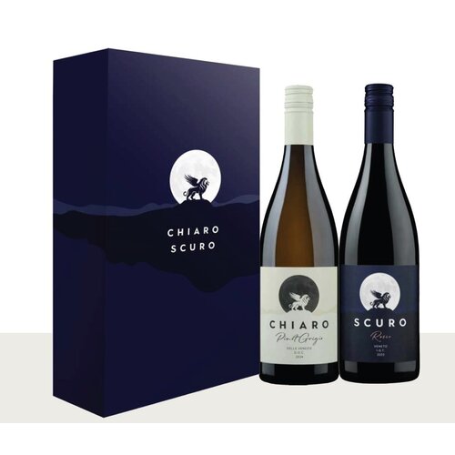 Conventioneel Chiaro Scuro Luxe Geschenkbox 2 flessen