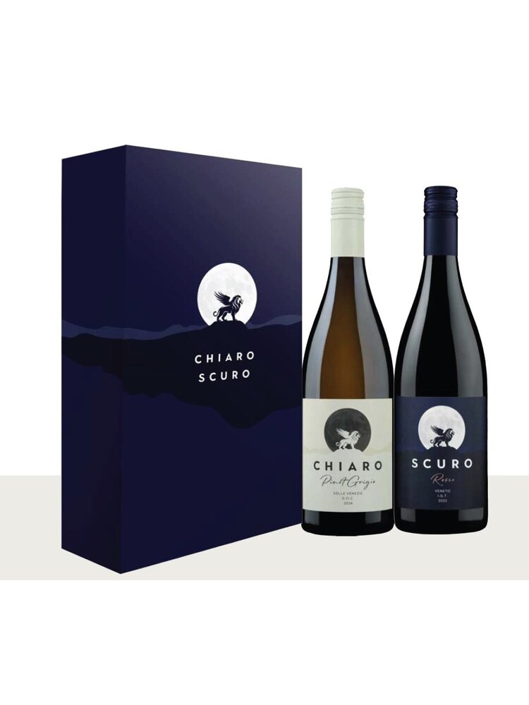 Conventioneel Chiaro Scuro Luxe Geschenkbox 2 flessen