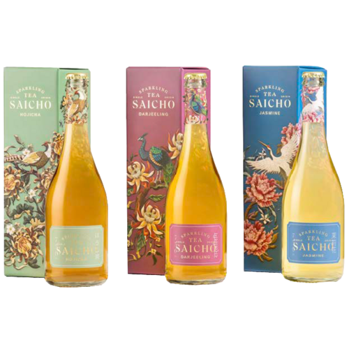 Sparkling Tea Saicho Hojicha 0% - 1 fles