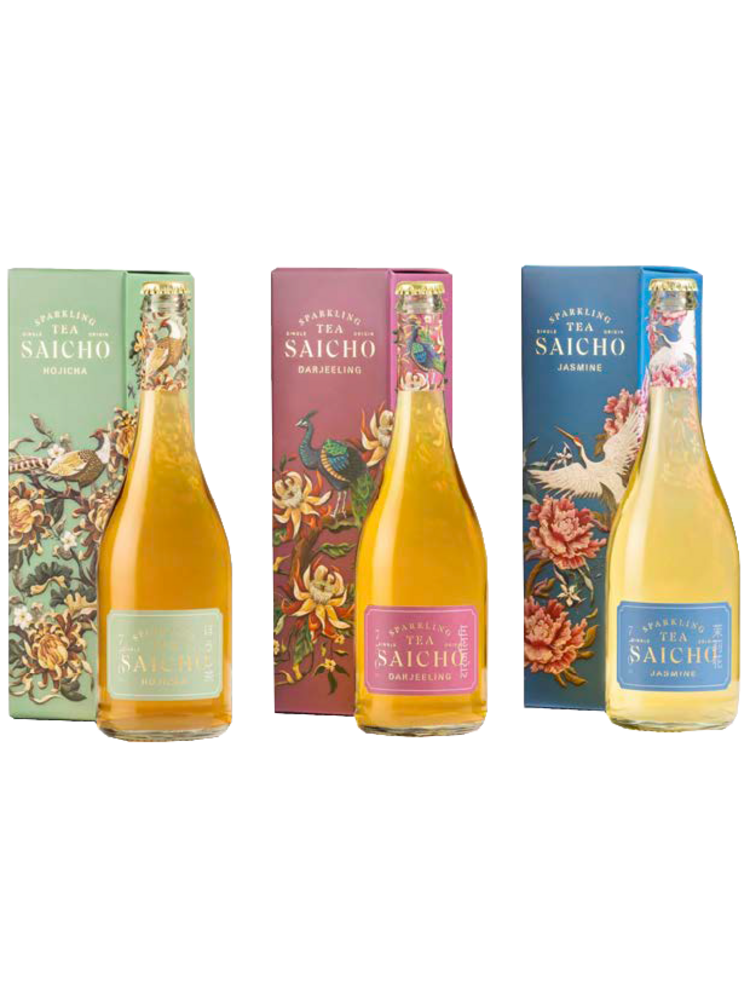 Saprkling Tea Saicho Hojicha 0% - 1 fles