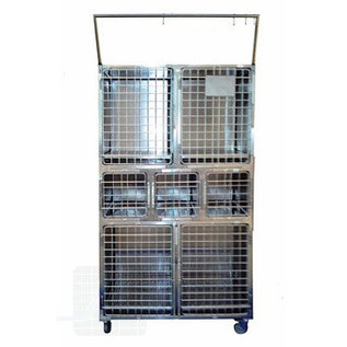 Cage INOX 105x70x70cm par unité