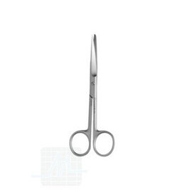 Surg.Scissors sh/bl. curved slim 145mm BC404