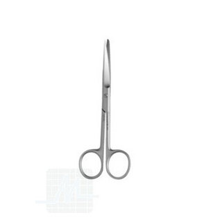 Surg.Scissors sh/bl. curved slim 145mm BC404