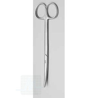 Prep. Scissors Metz Baum curved 14/18 cm