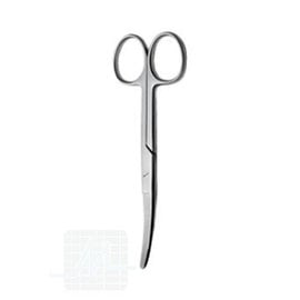 Surg. scissors bl/bl curved
