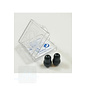 Earplugs soft black snap on