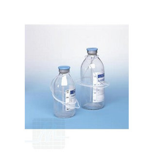 Vacuum bottle for transfusion