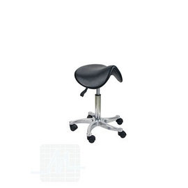 Saddle Stool Mecan black pur