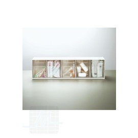 Distributeur à 3 compartiments gr./blancs par unité