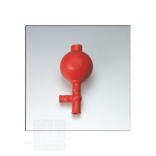 Pippette suction ball with 2 valves