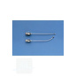 Curved cannula button