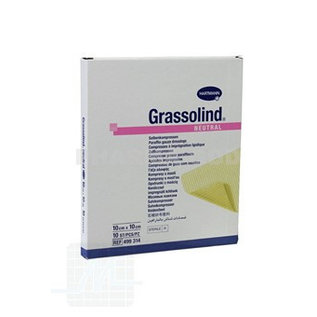 Grassolind Salbe compres 10x10cm