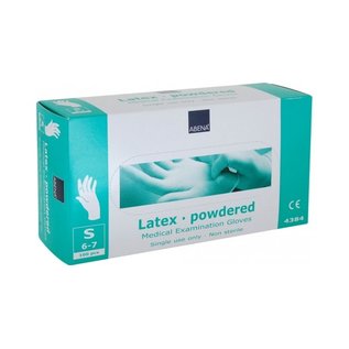 Abena powdered latex glove