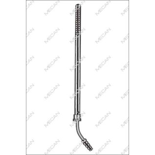 Tuyeau d'aspiration Poole 8.0mm 220 mm droit